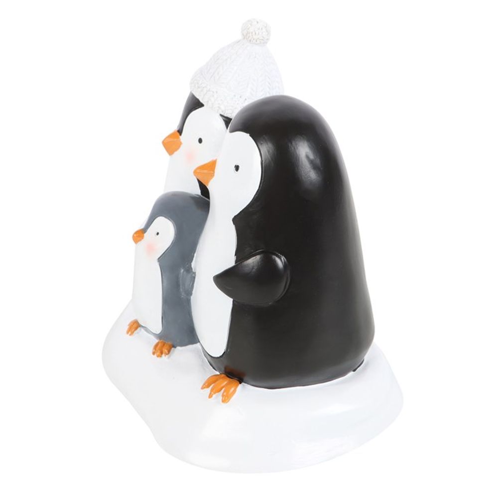 Penguin Family Winter Resin Ornament: 5 - Ornaments By Gift Moments