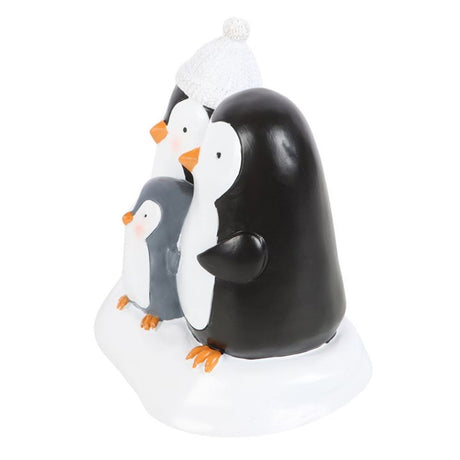 Penguin Family Winter Resin Ornament: 5 - Ornaments By Gift Moments