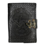 Pentagram Leather Journal: 1 - By Gift Moments