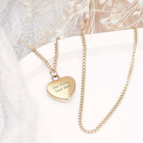 Personalised Celestial Heart Pendant and Necklace