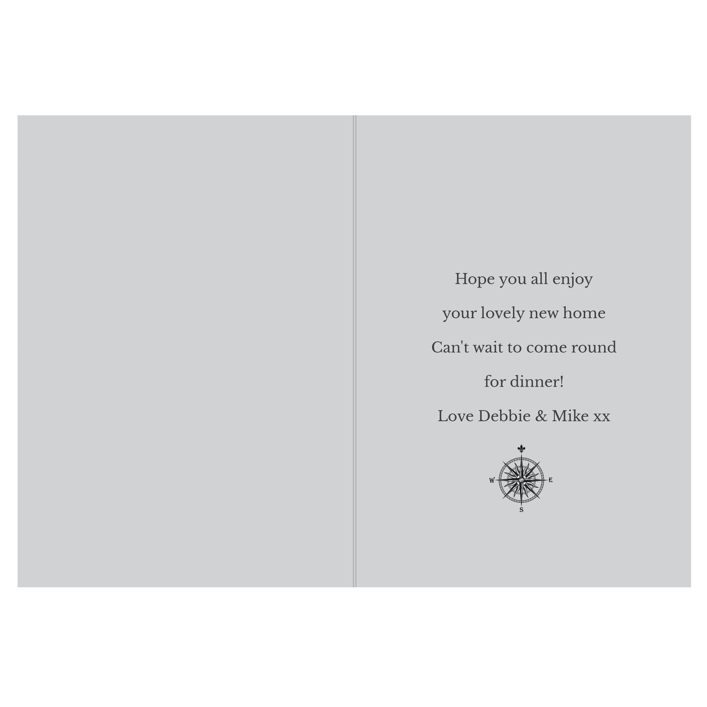 Personalised 1805 - 1874 Old Series Map Compass Card: 8 - Greeting Cards By Gift Moments