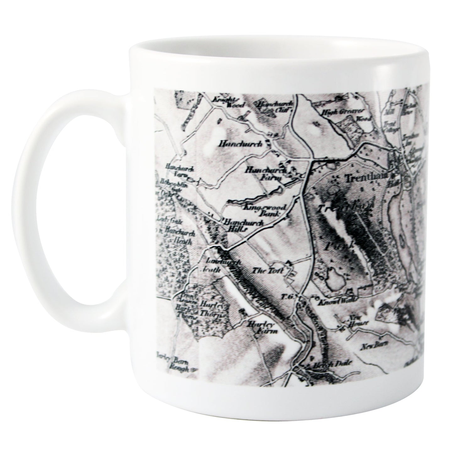 Personalised 1805 - 1874 Old Series Map Mug: 3 - Mugs By Gift Moments