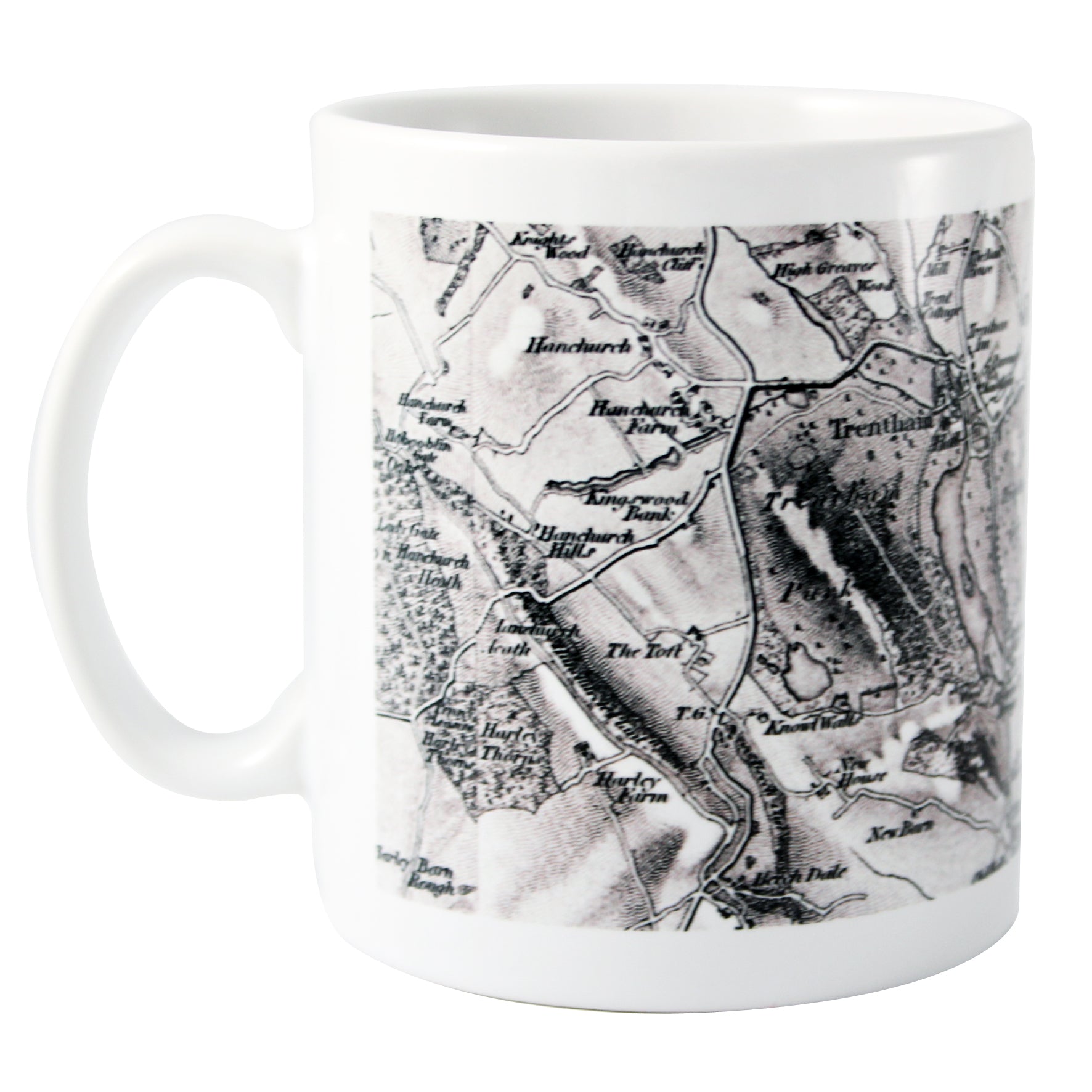 Personalised 1805 - 1874 Old Series Map Mug: 3 - Mugs By Gift Moments