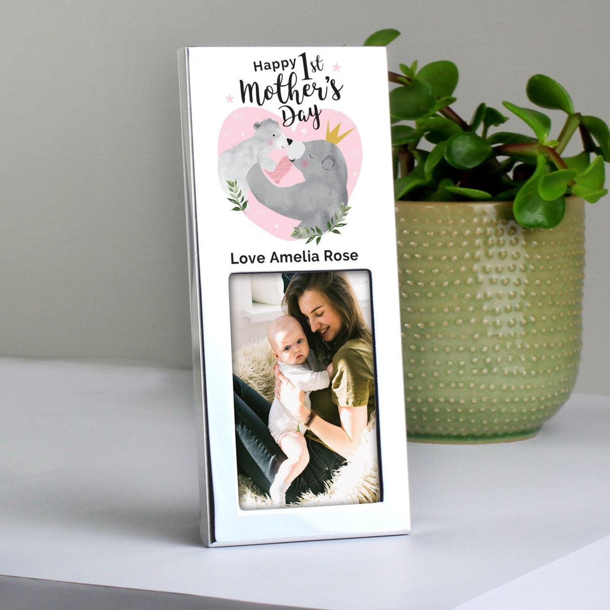 Personalised 1st Mothers Day Mama Bear 2x3 Photo Frame: 2 - Photo Frames By Gift Moments