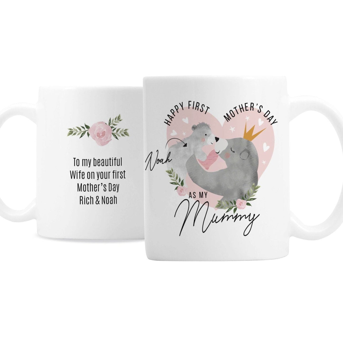 Personalised 1st Mother’s Day Mama Bear Mug: 3 - Mugs By Gift Moments