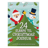 Personalised 24 Sleeps Christmas Activity Advent Calendar - Shop Advent Calendars At Gift Moments - 5