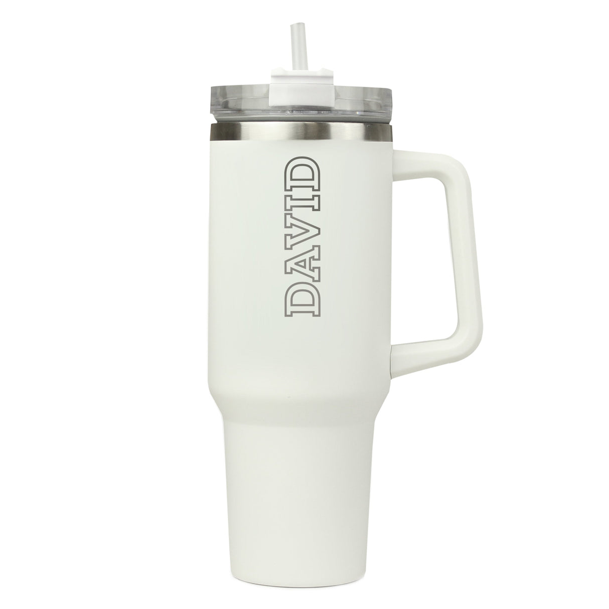 Personalised 40oz White Travel Cup: 7 - Travel Mugs By Gift Moments