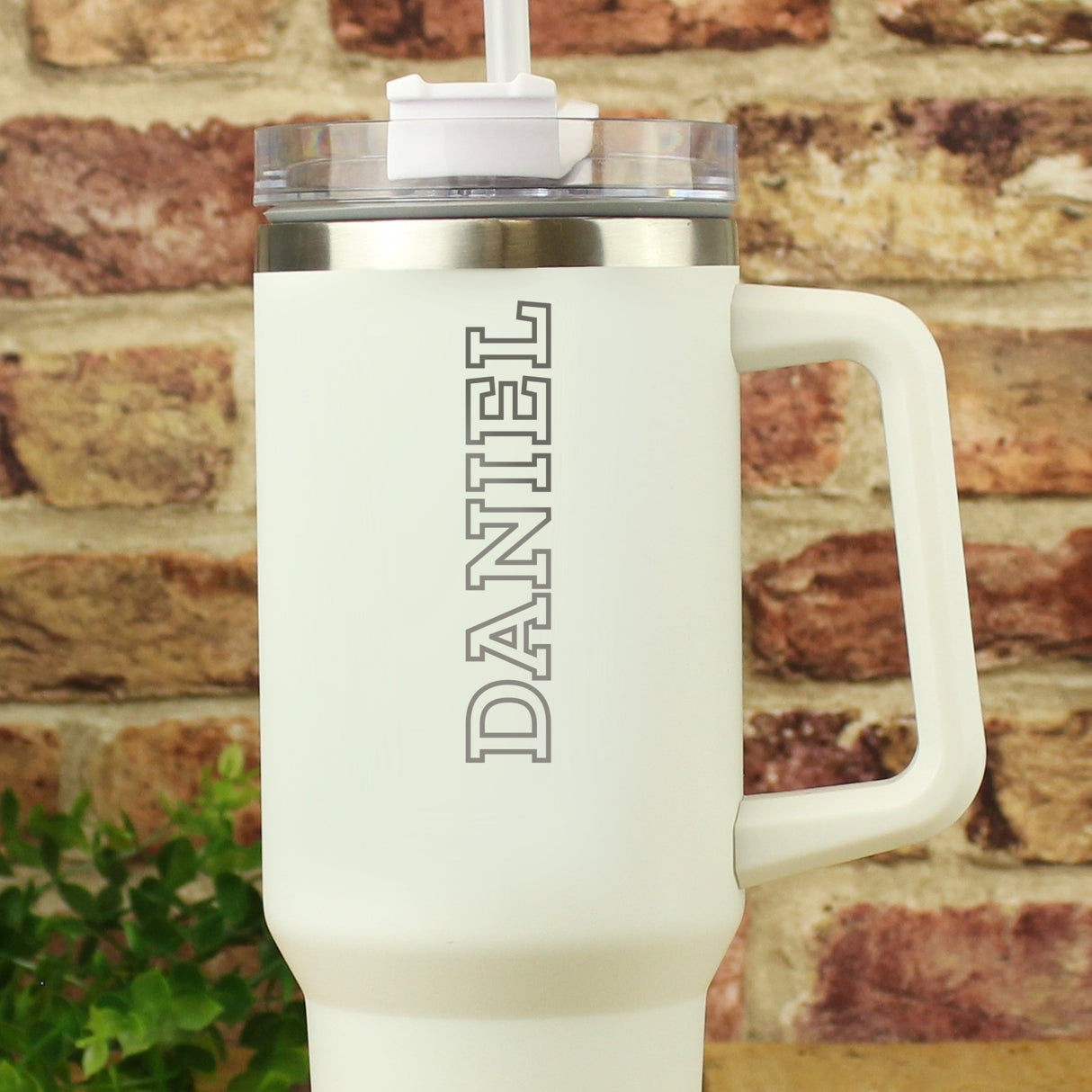 Personalised 40oz White Travel Cup: 4 - Travel Mugs By Gift Moments