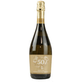 Personalised 50th Golden Wedding Anniversary Prosecco: 5 - Alcohol By Gift Moments