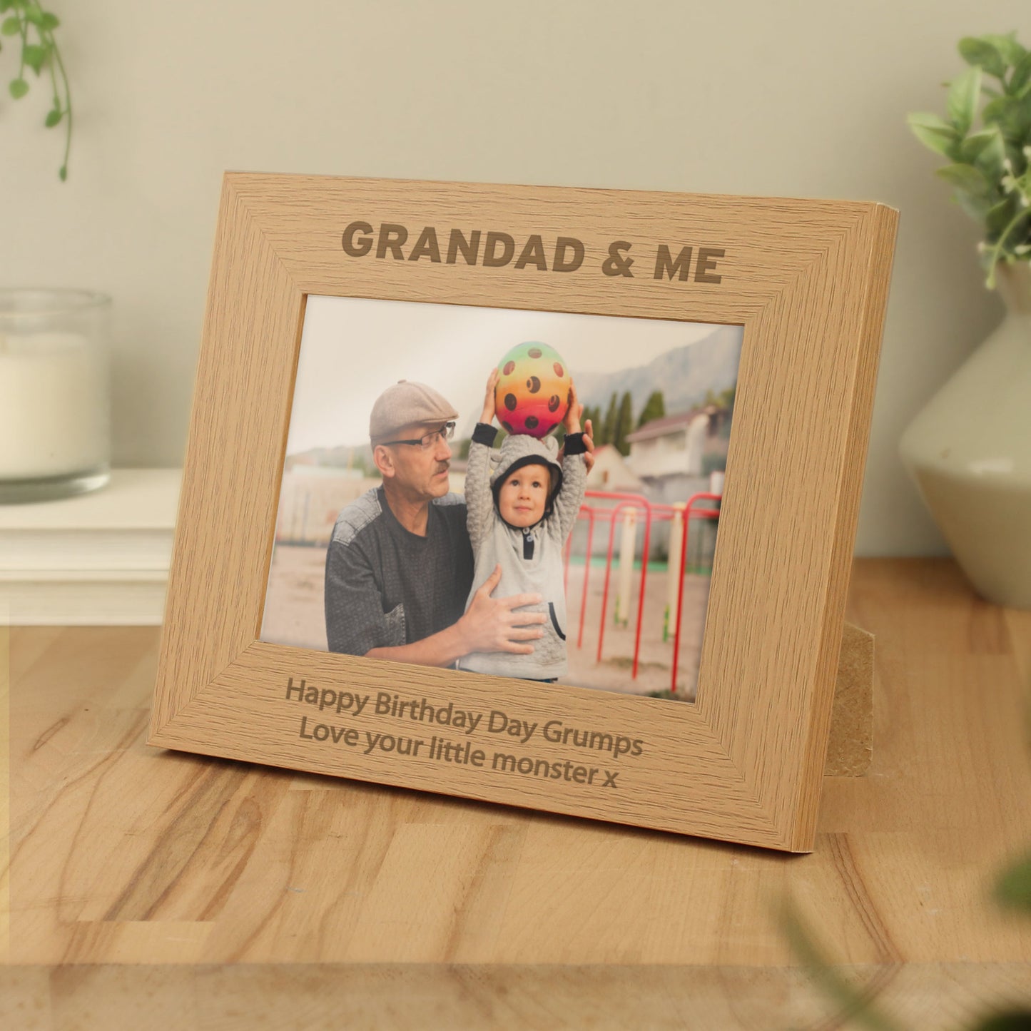 Personalised 5x7 Grandad & Me Photo Frame: 3 - Photo Frames By Gift Moments