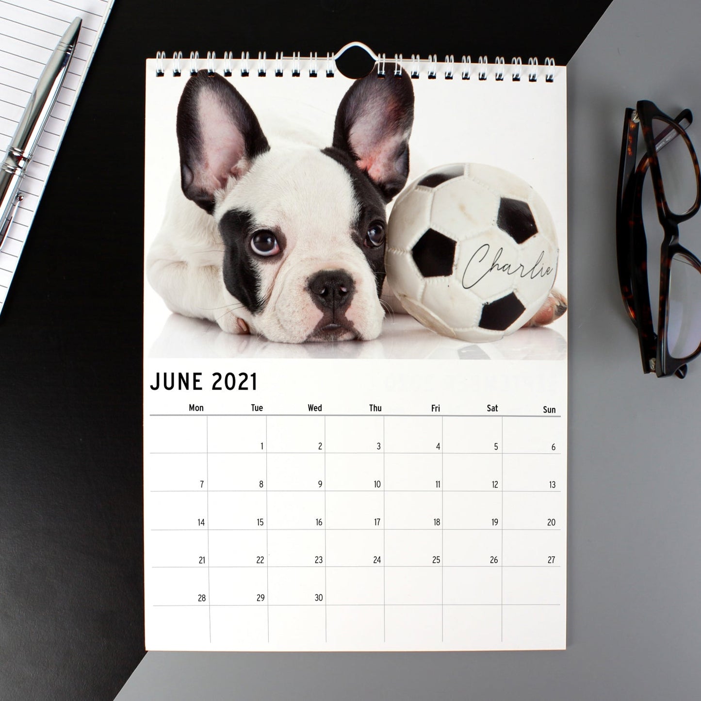 Personalised A4 Barking Mad Calendar: 4 - Calendars & Planners By Gift Moments
