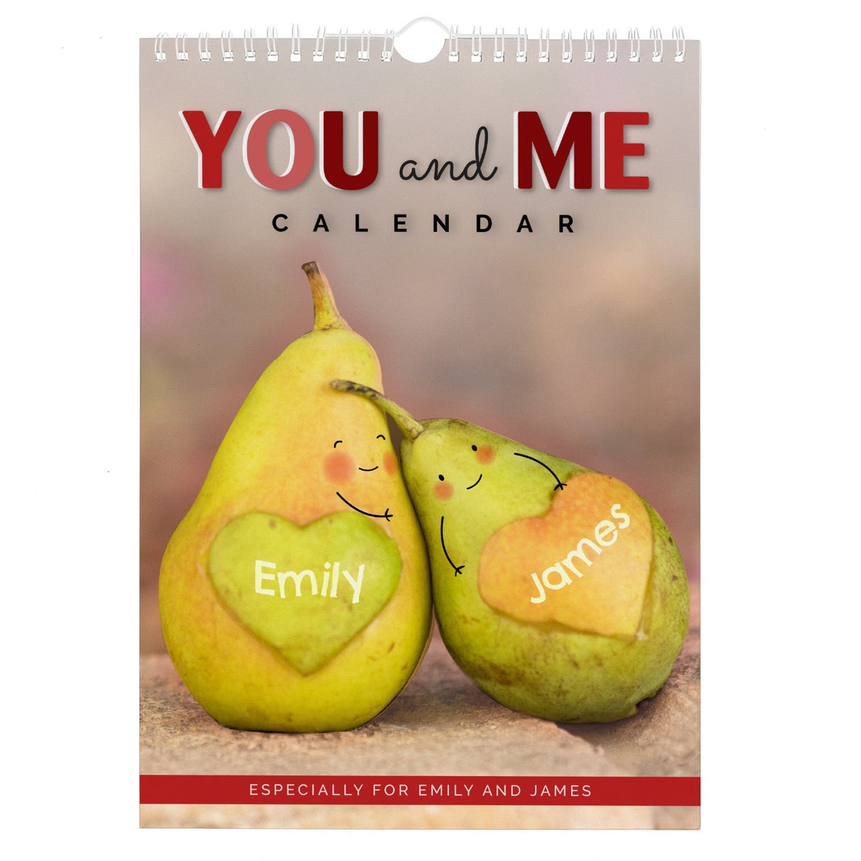Personalised A4 Couple You And Me Calendar: 5 Calendars & Planners By Gift Moments