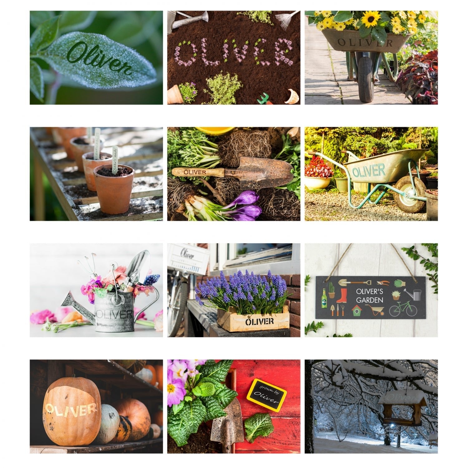 Personalised A4 Gardening Calendar: 6 - Calendars & Planners By Gift Moments