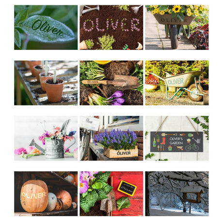 Personalised A4 Gardening Calendar: 6 - Calendars & Planners By Gift Moments