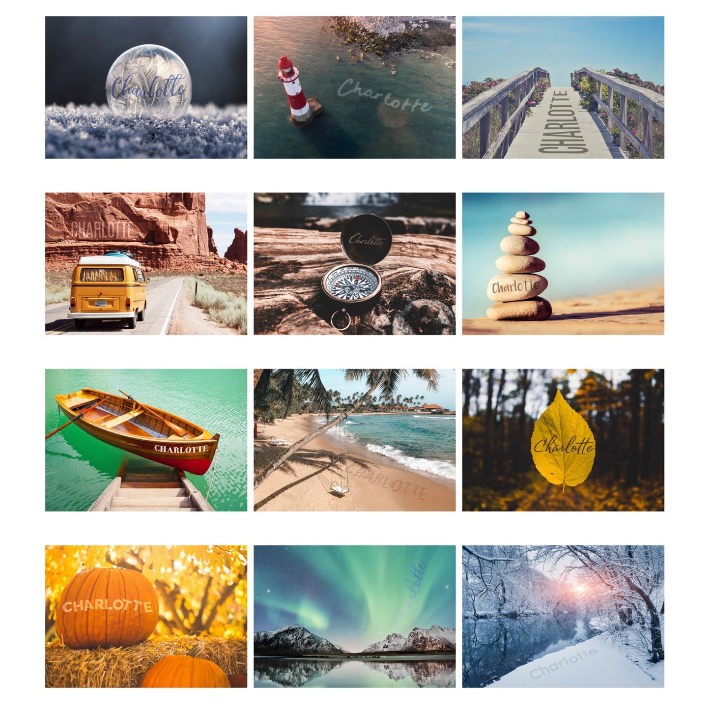 Personalised A4 Great Outdoors Calendar: 6 - Calendars & Planners By Gift Moments