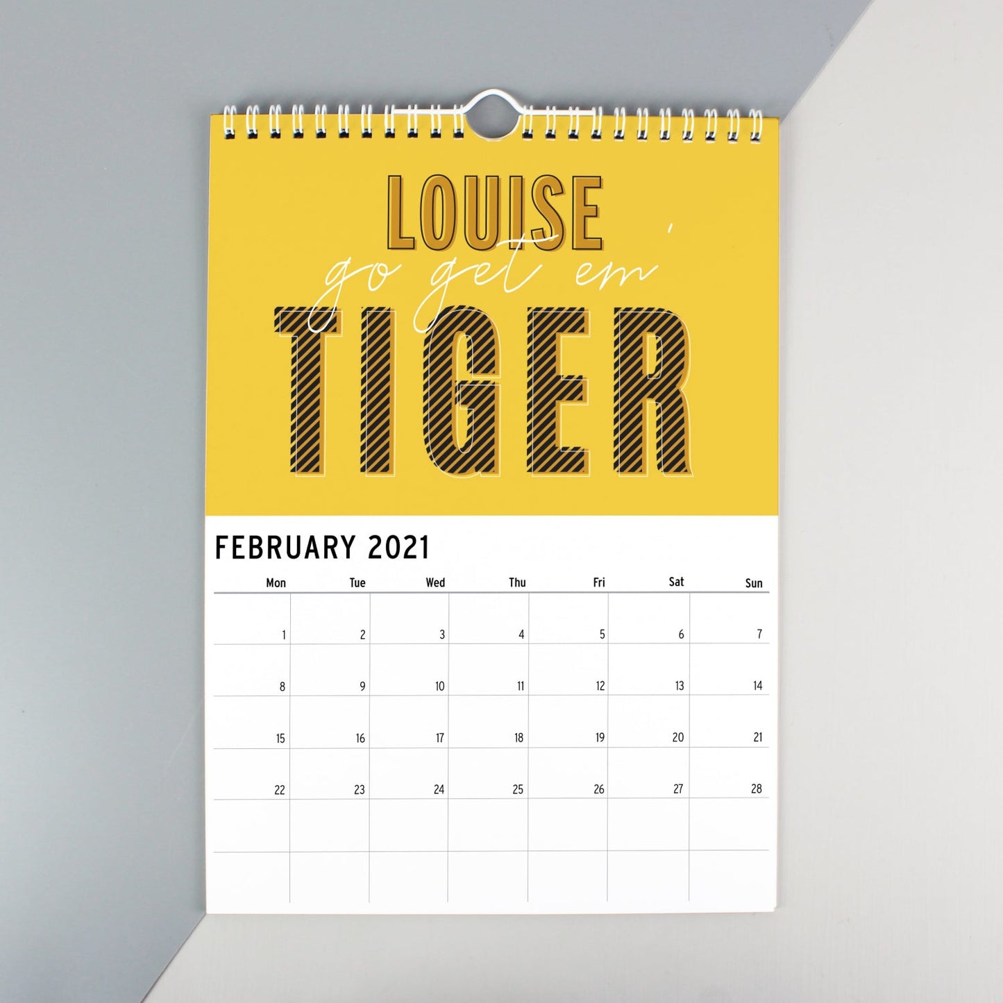 Personalised A4 Motivational Quotes Calendar: 4 - Calendars & Planners By Gift Moments