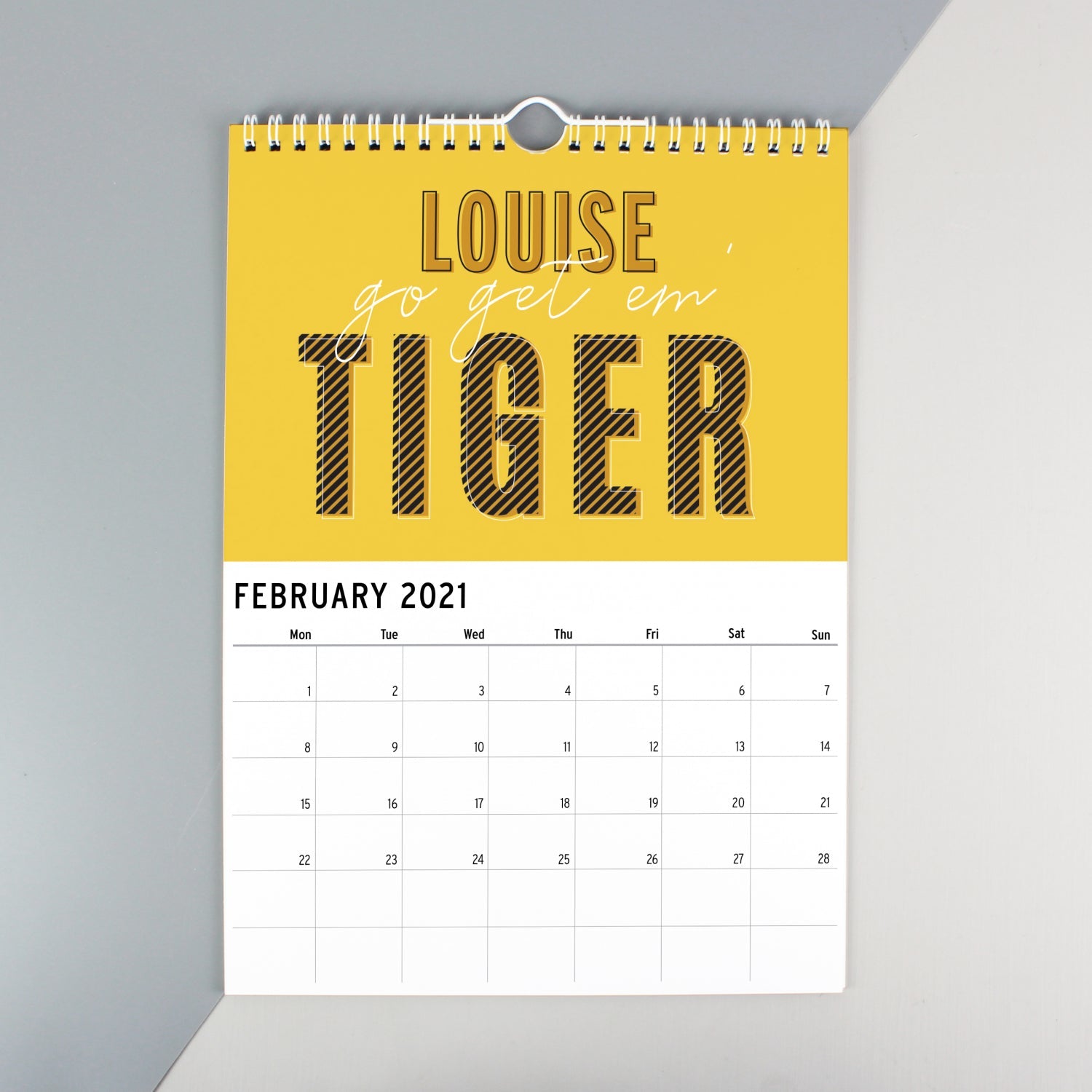 Personalised A4 Motivational Quotes Calendar: 4 - Calendars & Planners By Gift Moments