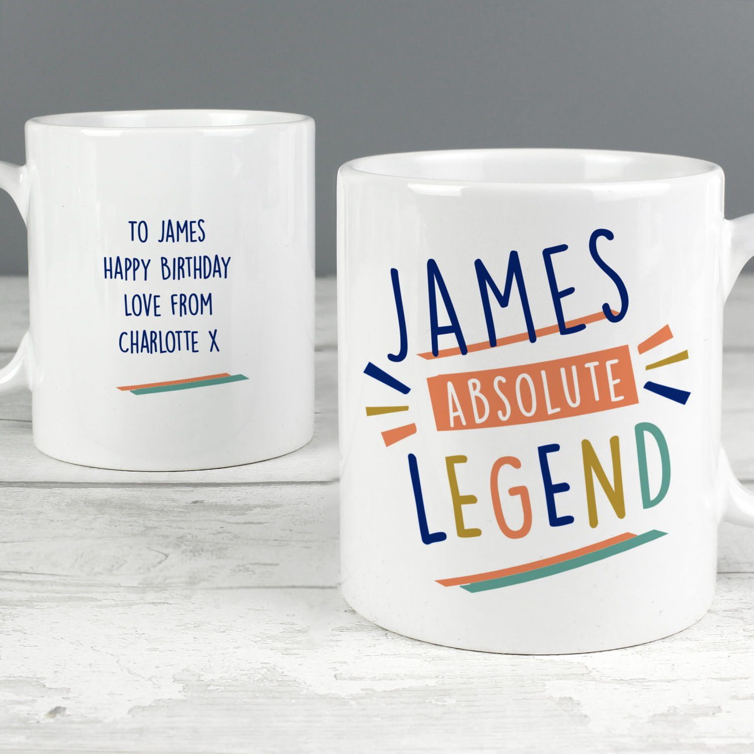 Personalised Absolute Legend Mug: 2 - Mugs By Gift Moments
