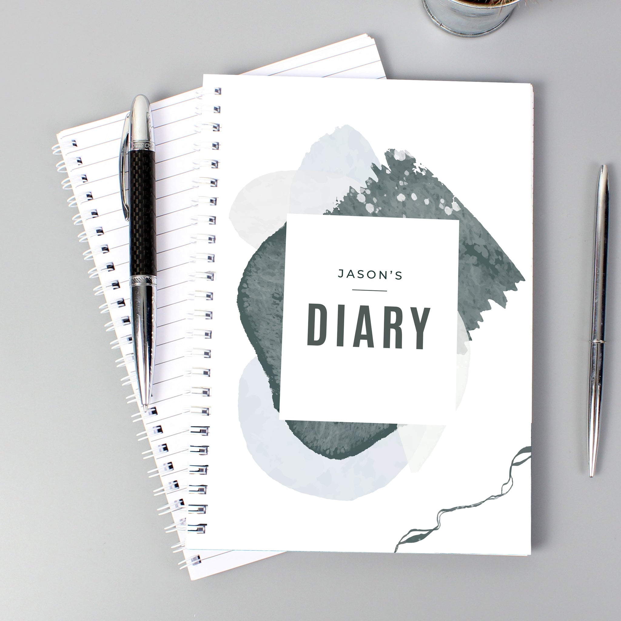 Personalised Abstract A5 Diary: 4 - Diaries By Gift Moments