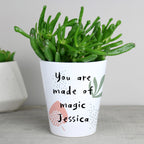 Personalised Abstract Pattern Plant Pot - Shop Pots & Planters At Gift Moments - 1