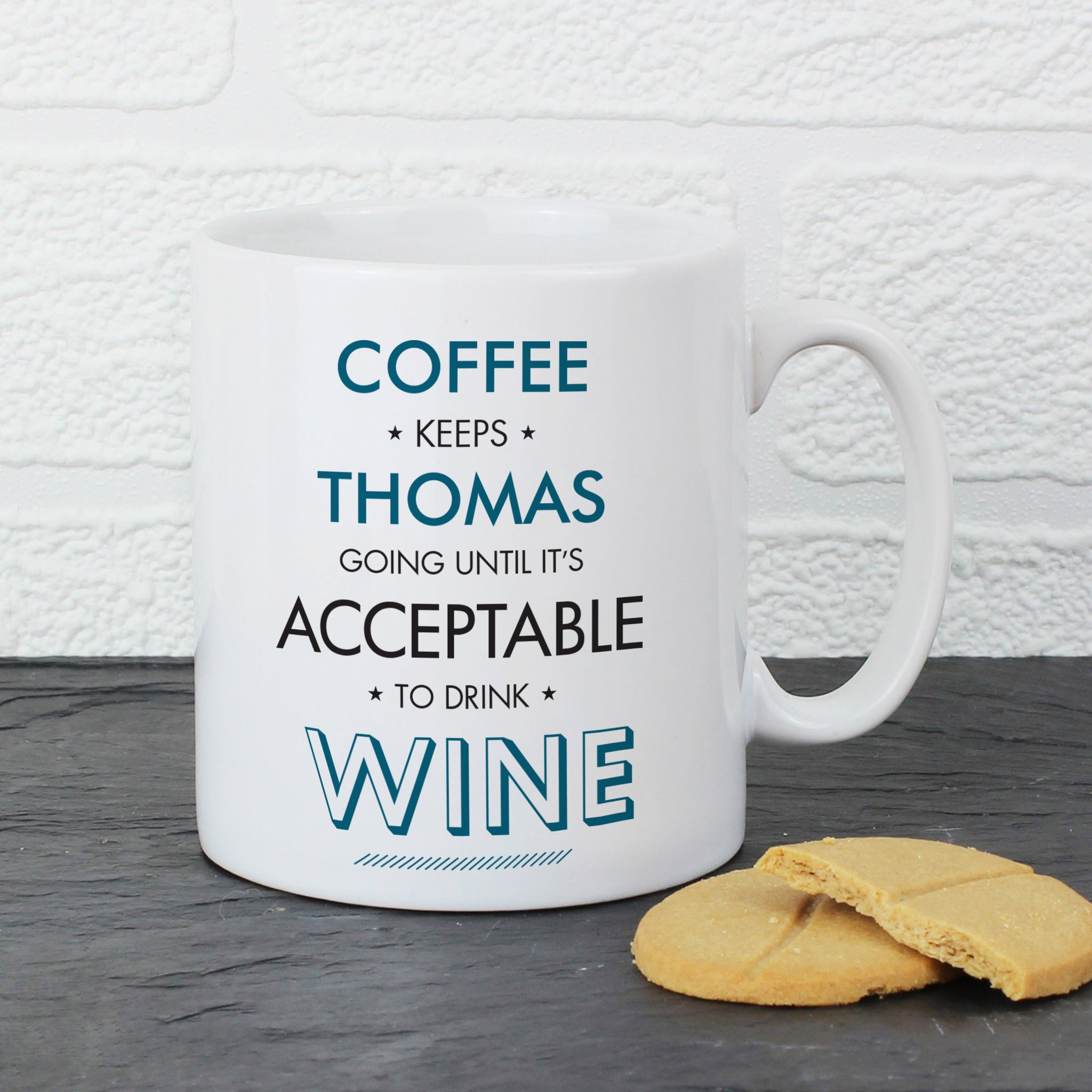 Personalised Acceptable To Drink Mug: 4 - Mugs By Gift Moments