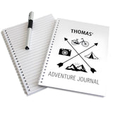 Personalised Adventure A5 Notebook: 3 - Notebooks By Gift Moments
