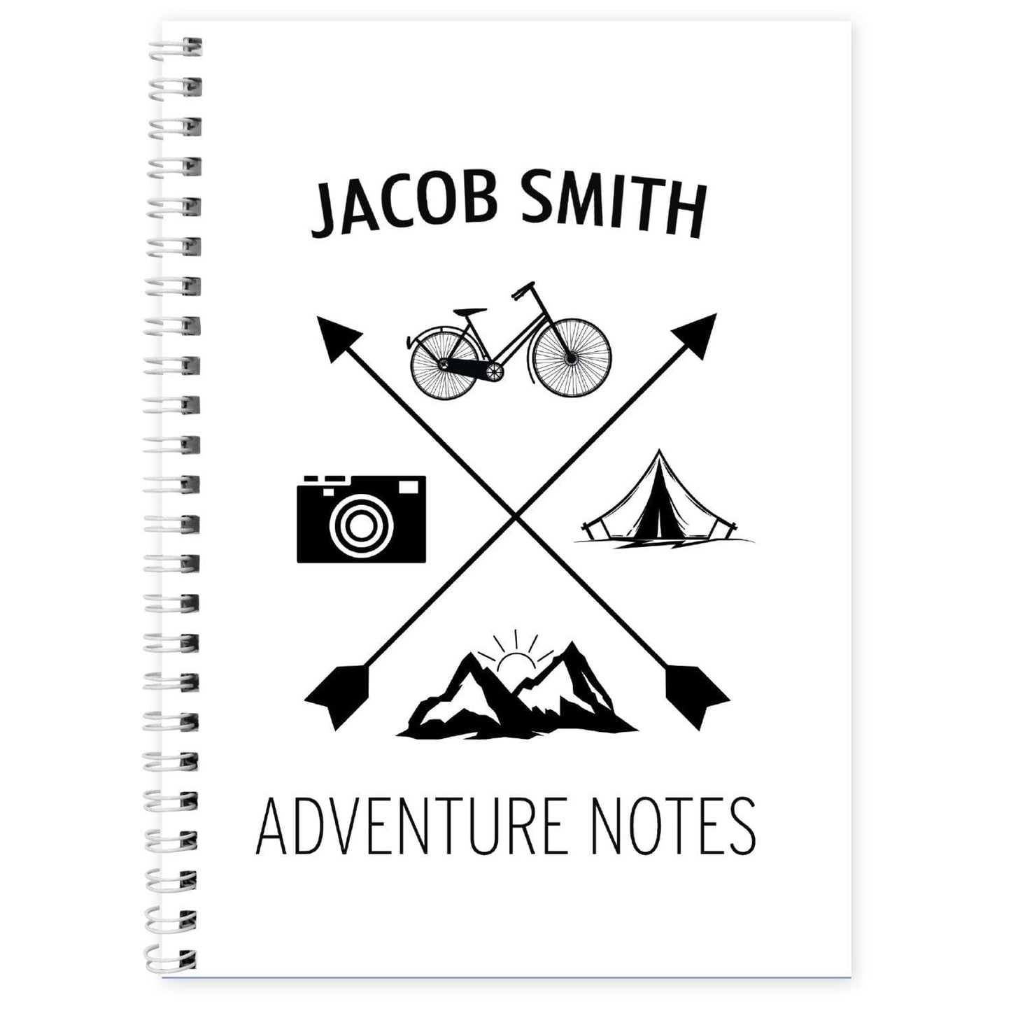 Personalised Adventure A5 Notebook: 4 - Notebooks By Gift Moments
