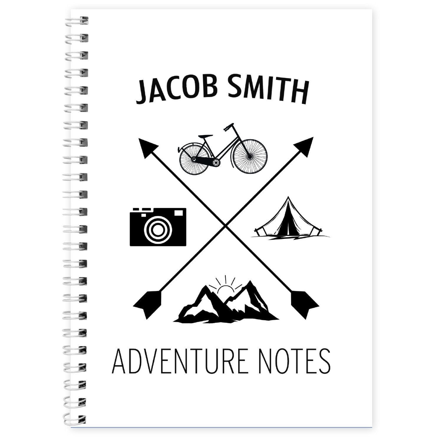 Personalised Adventure A5 Notebook: 4 - Notebooks By Gift Moments