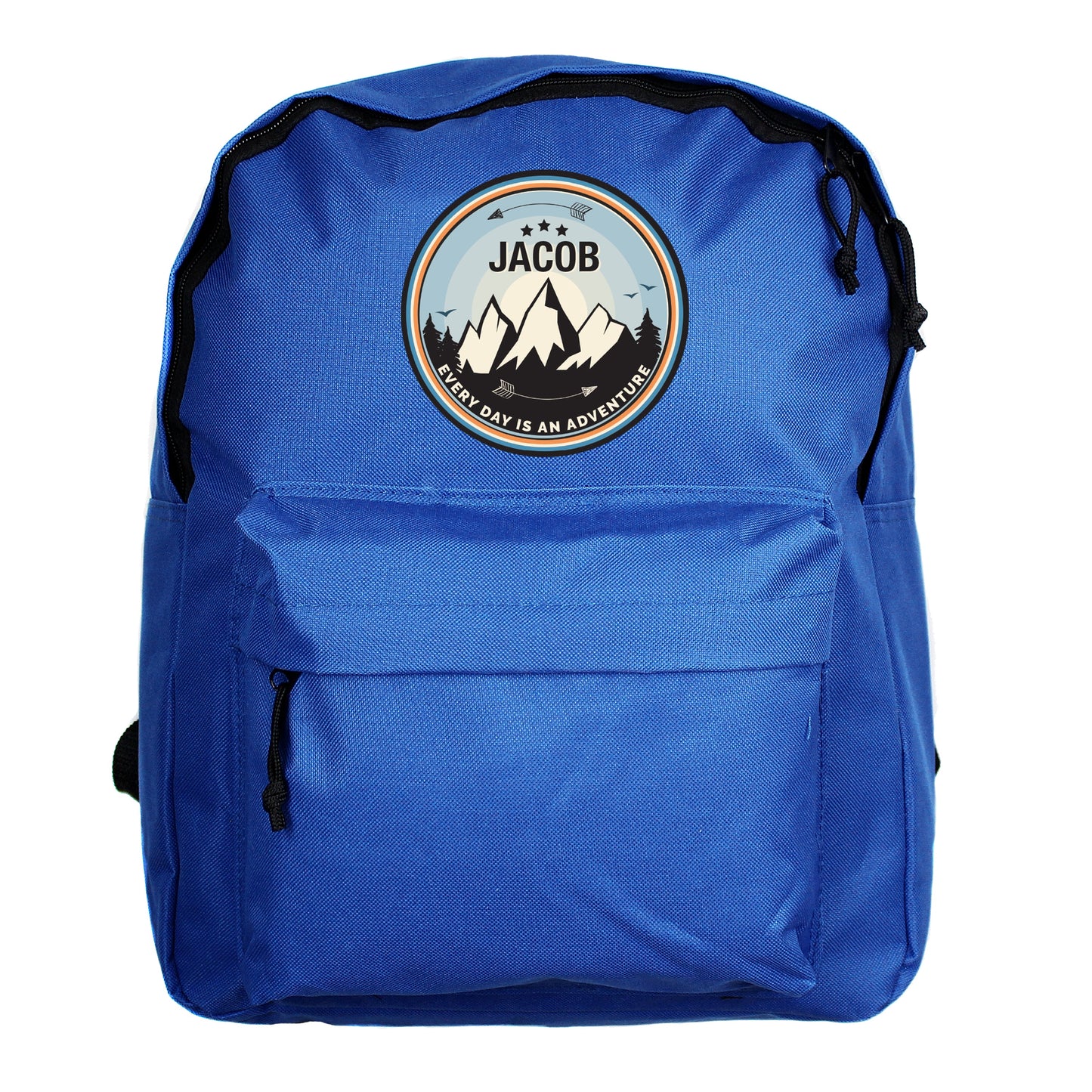 Personalised Adventure Blue Backpack: 5 - Kids Bags By Gift Moments