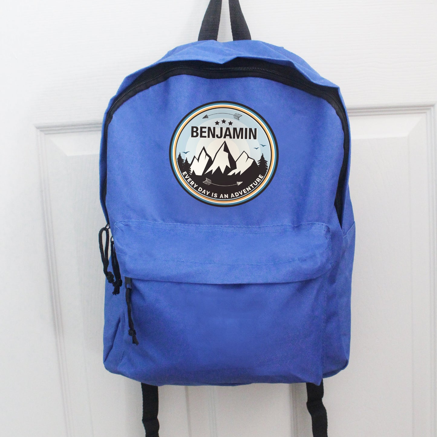 Personalised Adventure Blue Backpack: 4 - Kids Bags By Gift Moments
