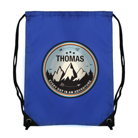 Personalised Adventure Blue Kit Bag: 7 - Kids Bags By Gift Moments