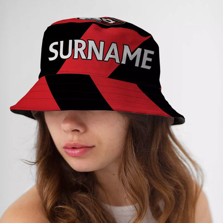 Personalised AFC Bournemouth Name Bucket Hat: 1 - Caps & Hats By Bournemouth