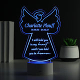 Personalised Angel Memorial Verse Colour Changing LED Light: 6 - LED Lighting By Gift Moments