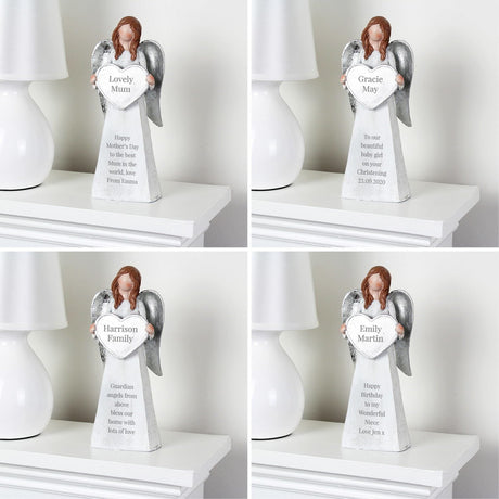 Personalised Angel Ornament: 2 - Memorials By Gift Moments