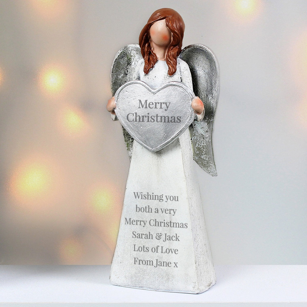 Personalised Angel Ornament: 3 - Memorials By Gift Moments