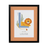 Personalised Animal Alphabet Framed Prints: 9 - Framed Prints By Gift Moments
