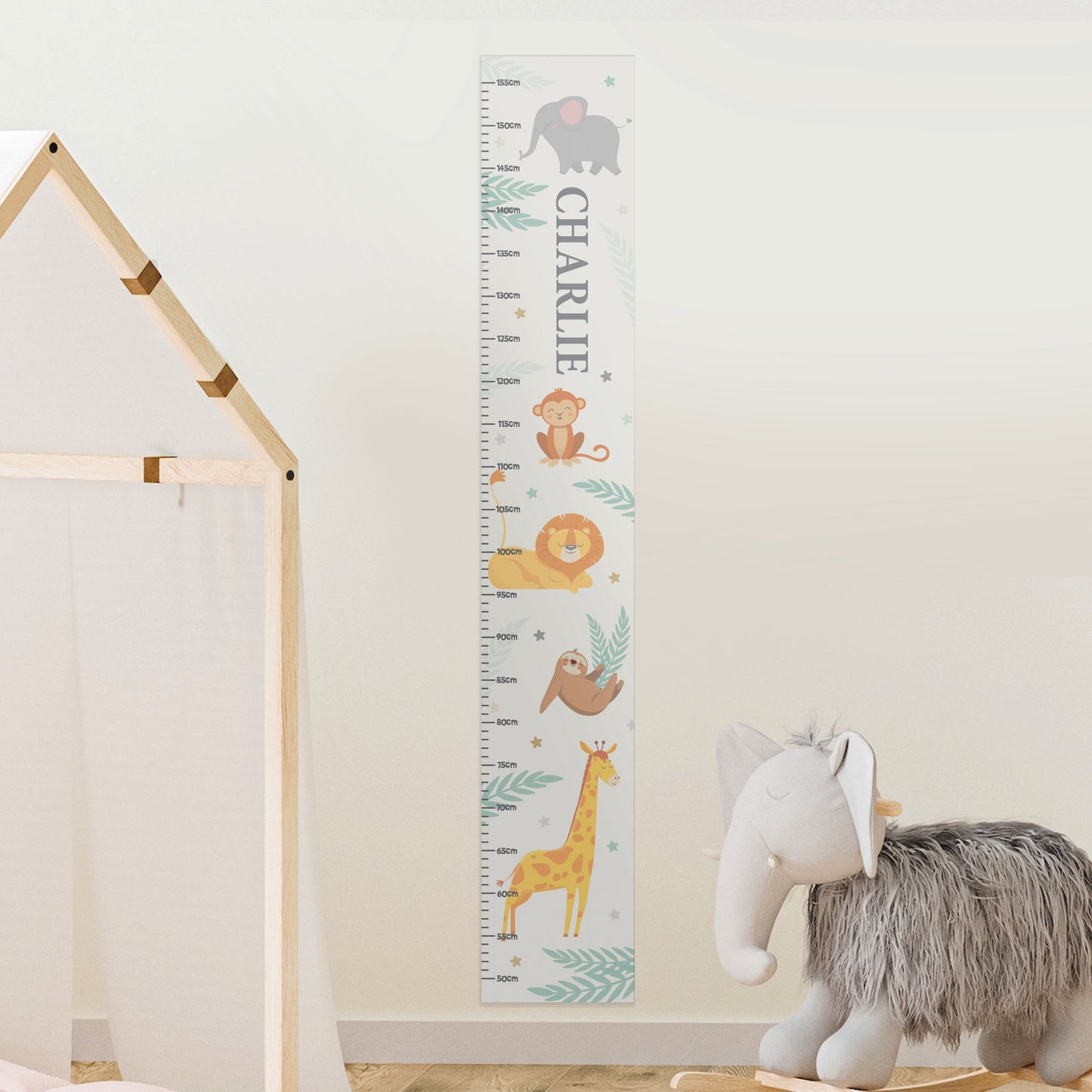 Personalised Animal Height Chart: 1 - Height Charts By Gift Moments