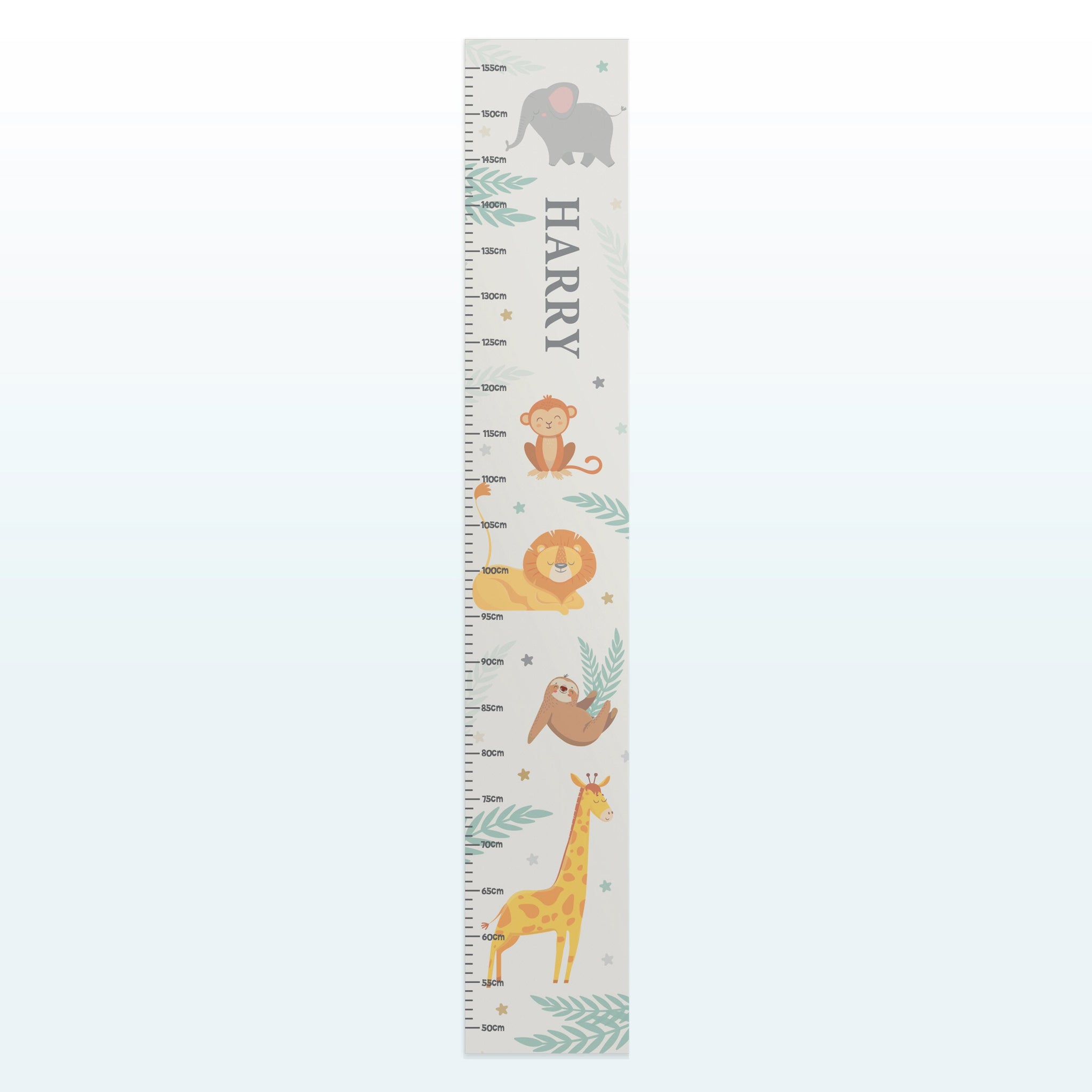 Personalised Animal Height Chart: 3 - Height Charts By Gift Moments