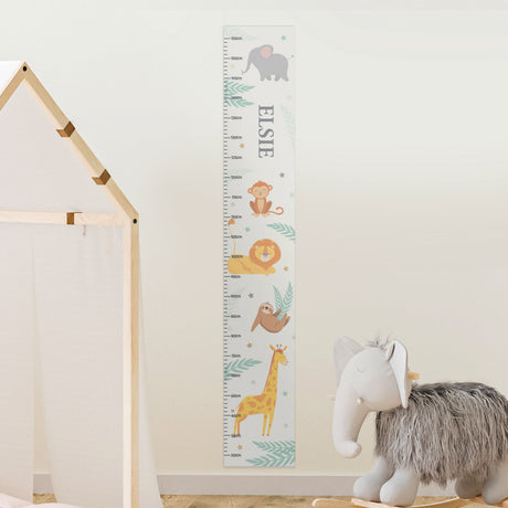 Personalised Animal Height Chart: 2 - Height Charts By Gift Moments