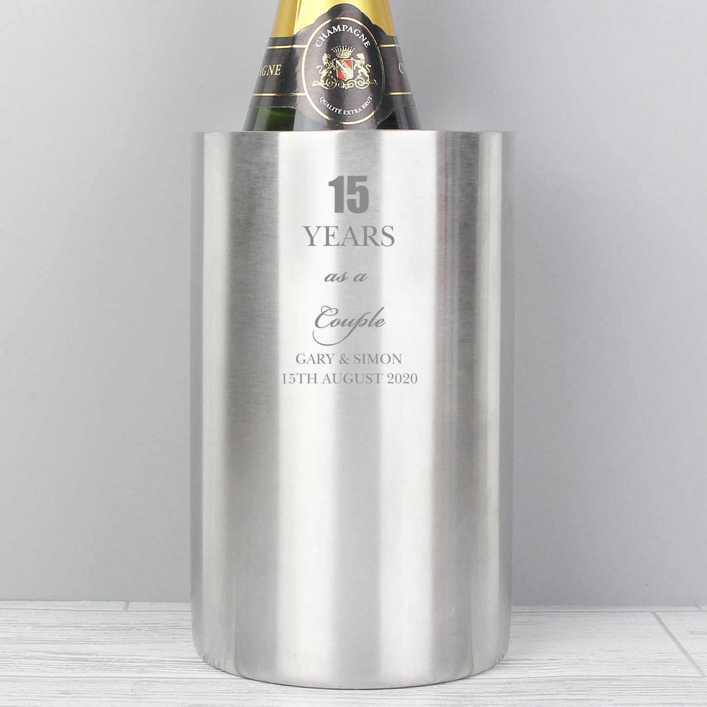 Personalised Anniversary Wine Cooler: 3 - Barware By Gift Moments