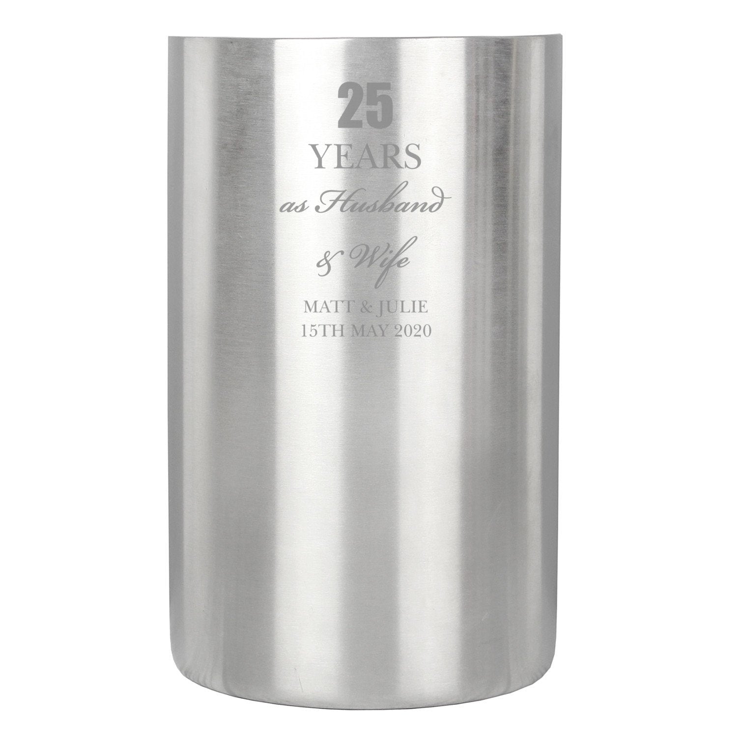 Personalised Anniversary Wine Cooler: 4 - Barware By Gift Moments