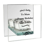 Personalised Antique Scroll Tea Light Holder: 4 - Candle Holders By Gift Moments