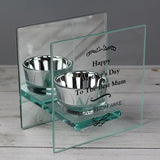 Personalised Antique Scroll Tea Light Holder: 3 - Candle Holders By Gift Moments