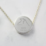 Personalised Aquarius Zodiac Star Sign Necklace (Jan 20th - Feb 18th): 4 - Necklaces By Gift Moments