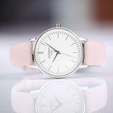 Personalised Architect Blanc Watch Silver Light Pink Strap: 6 - Watches By Architect Watches