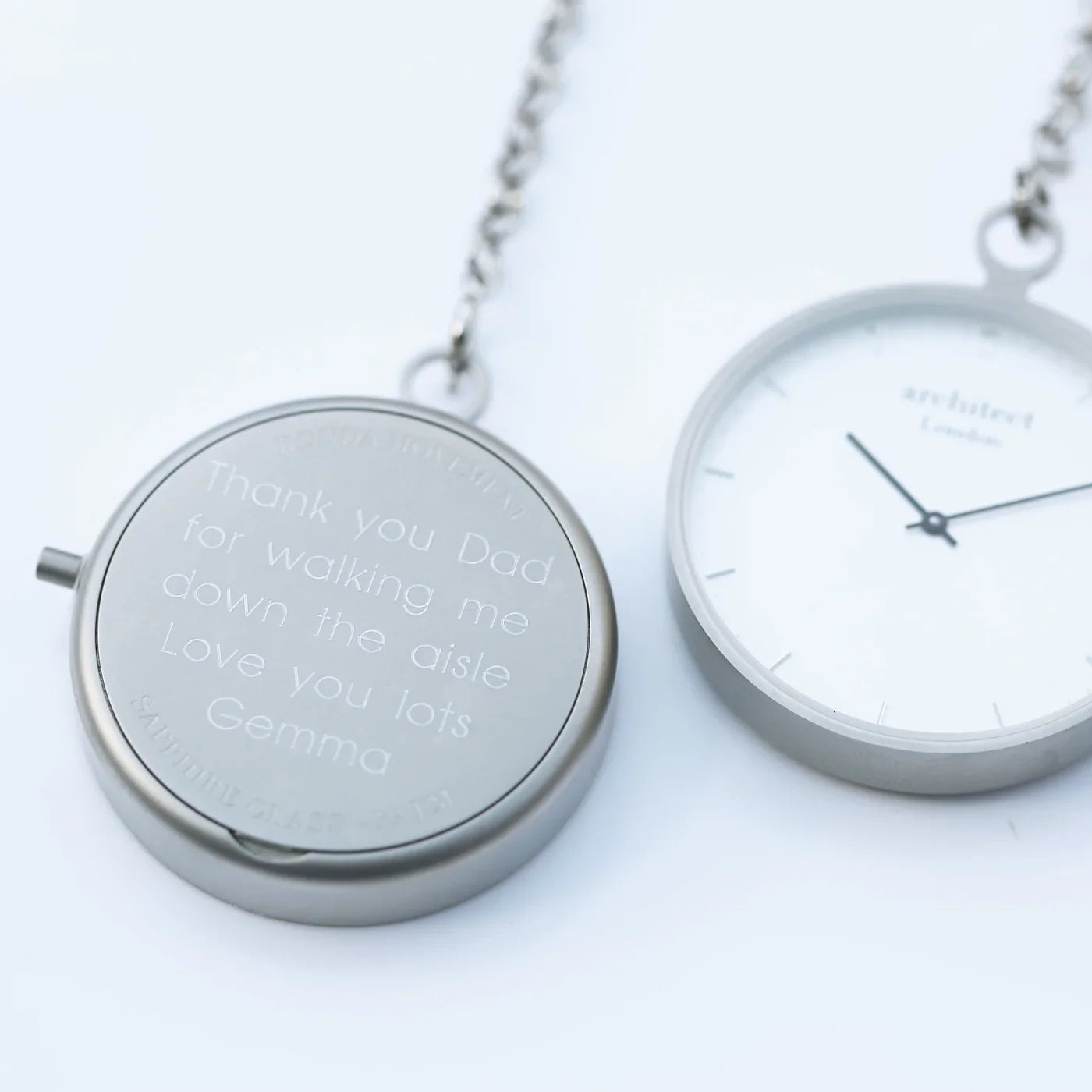 Personalised Architect Modern Pocket Watches: 5 - Watches By Architect Watches