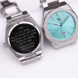 Personalised Architect Wave Watch in Ocean Blue: 4 - Watches By Architect Watches