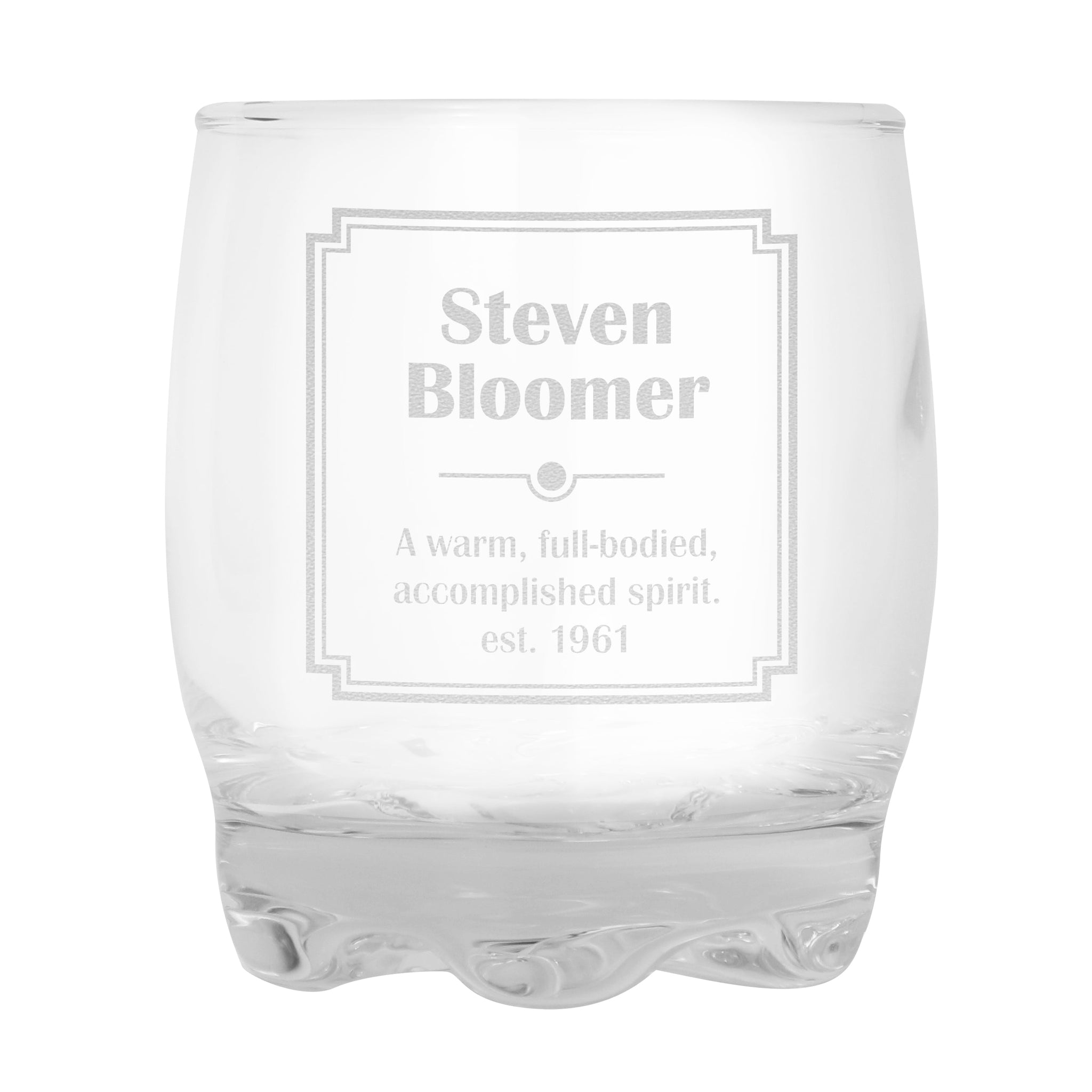 Personalised Art Deco Tumbler: 4 - Tumblers By Gift Moments