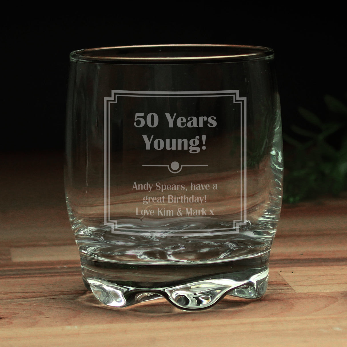 Personalised Art Deco Tumbler: 3 - Tumblers By Gift Moments