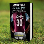 Personalised Aston Villa on this Day Book - Shop Books At Gift Moments - 1